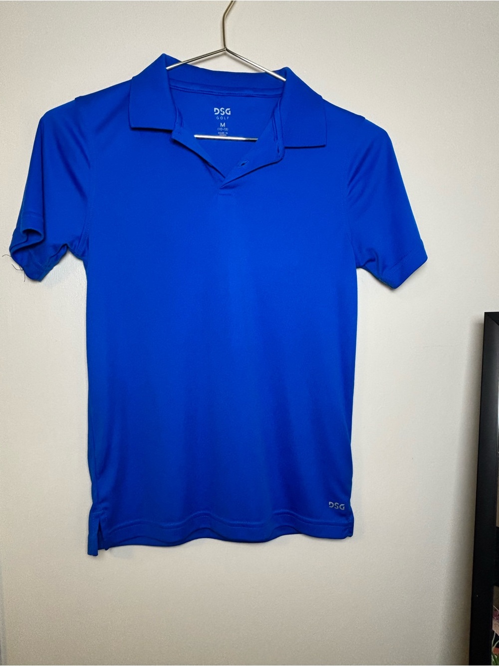DSG Golf Youth  Performance Polo Shirt - Royal Blue